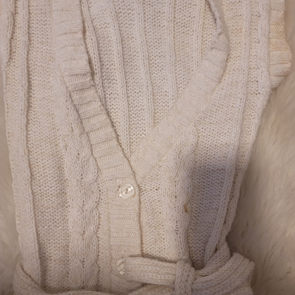 Cream sweater tunic vest - Picture 4 of 4